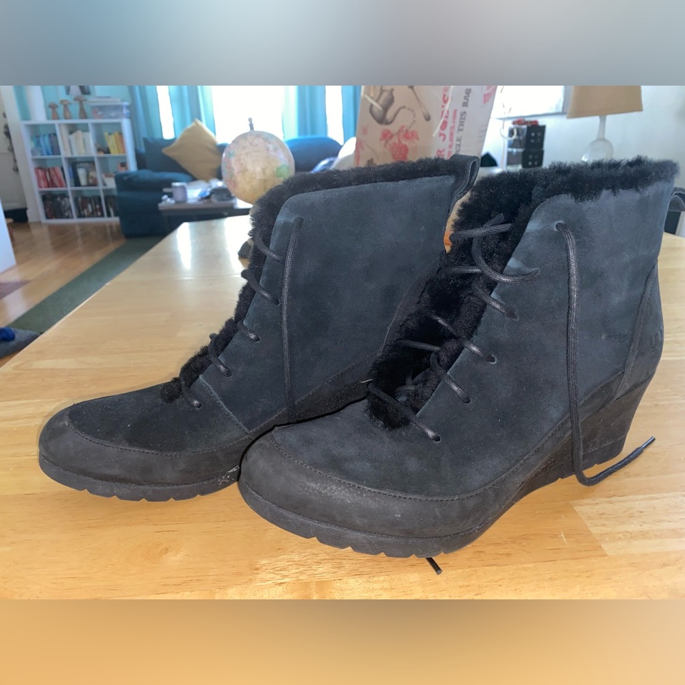 UGG wedge bootie